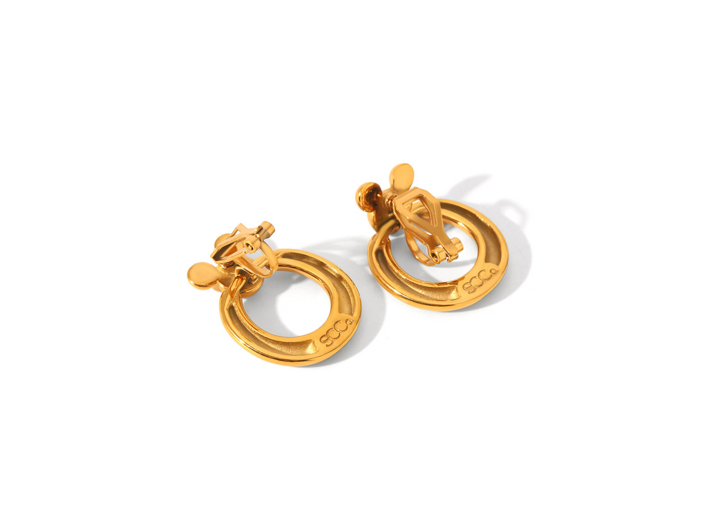 Clip-On Leader of the Club Earrings