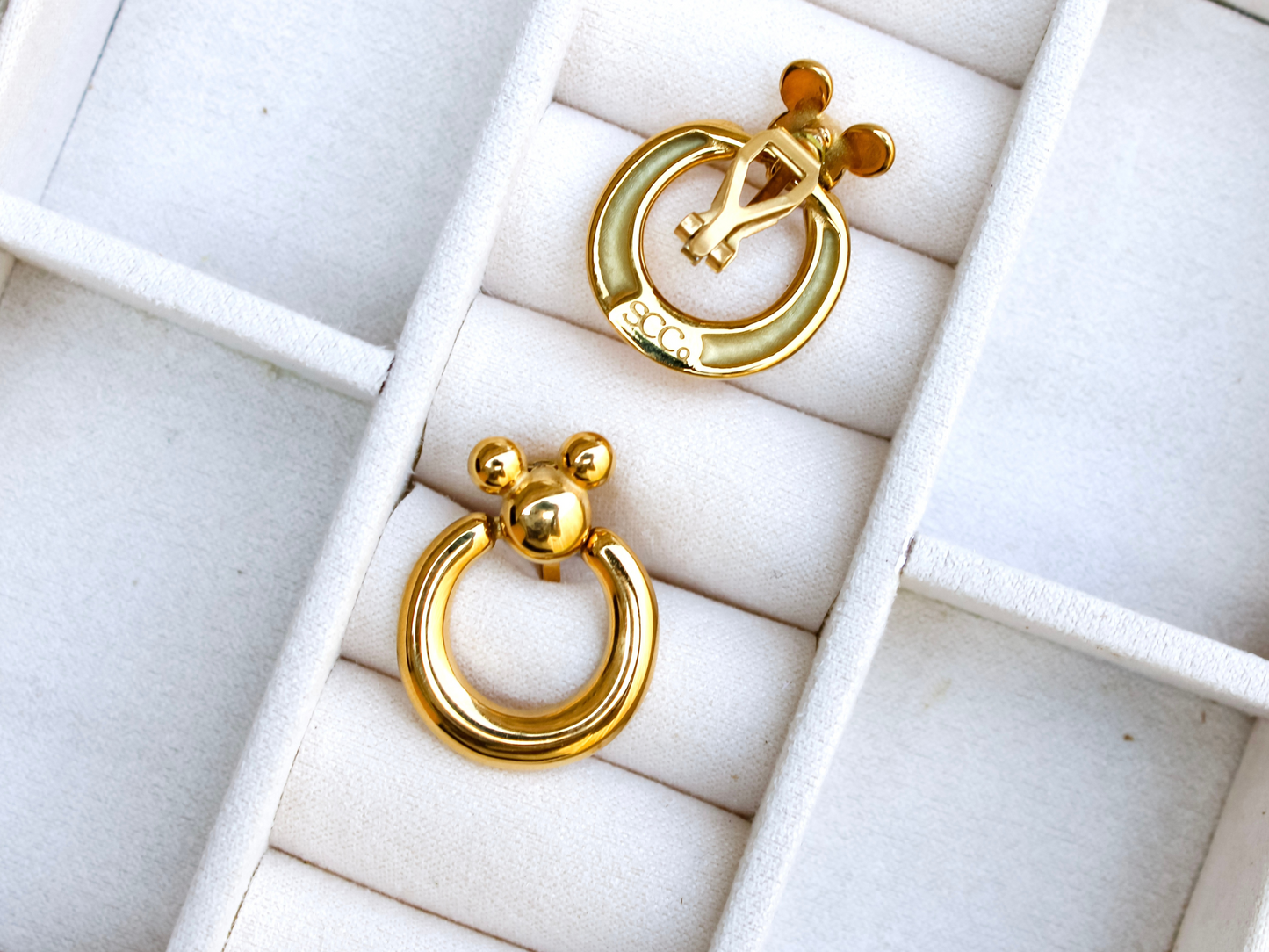 Clip-On Leader of the Club Earrings
