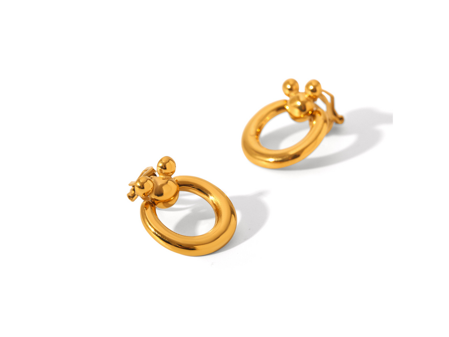 Clip-On Leader of the Club Earrings