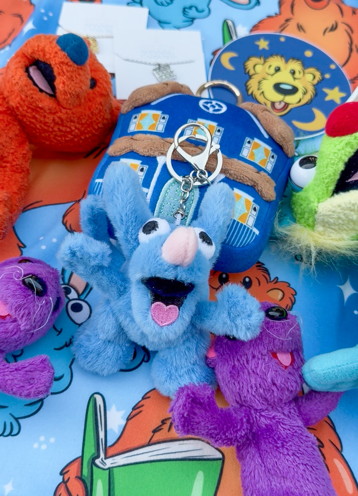 Small Mouse Plush Bag Charm - PREORDER