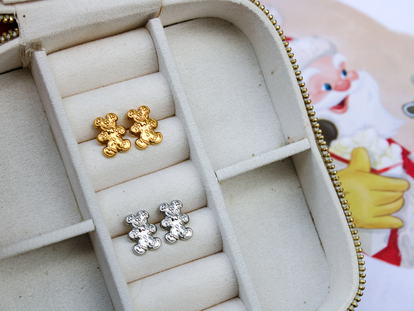 Very Merry Gingerbread Studs