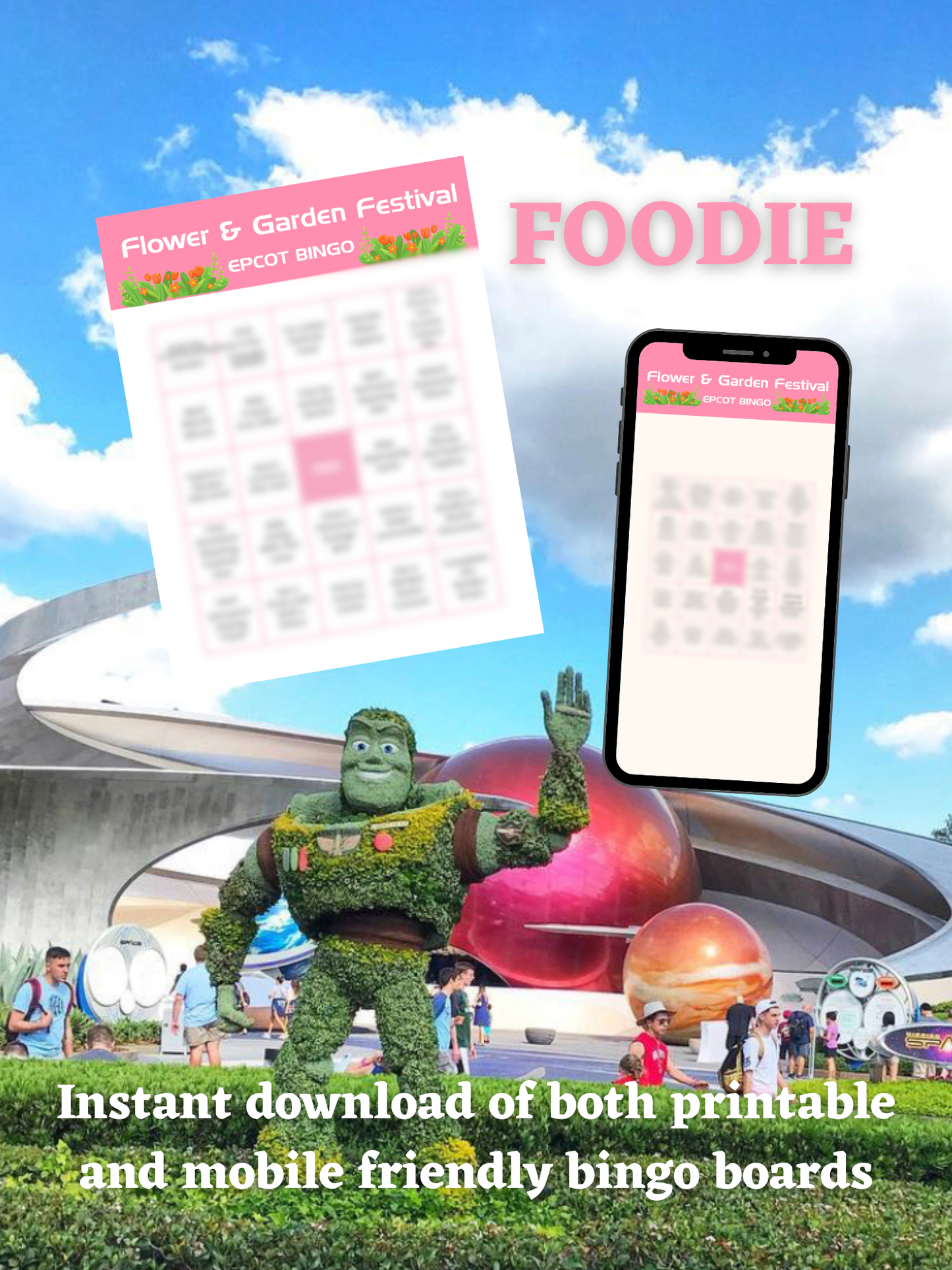 Flower & Garden Festival Bingo Boards