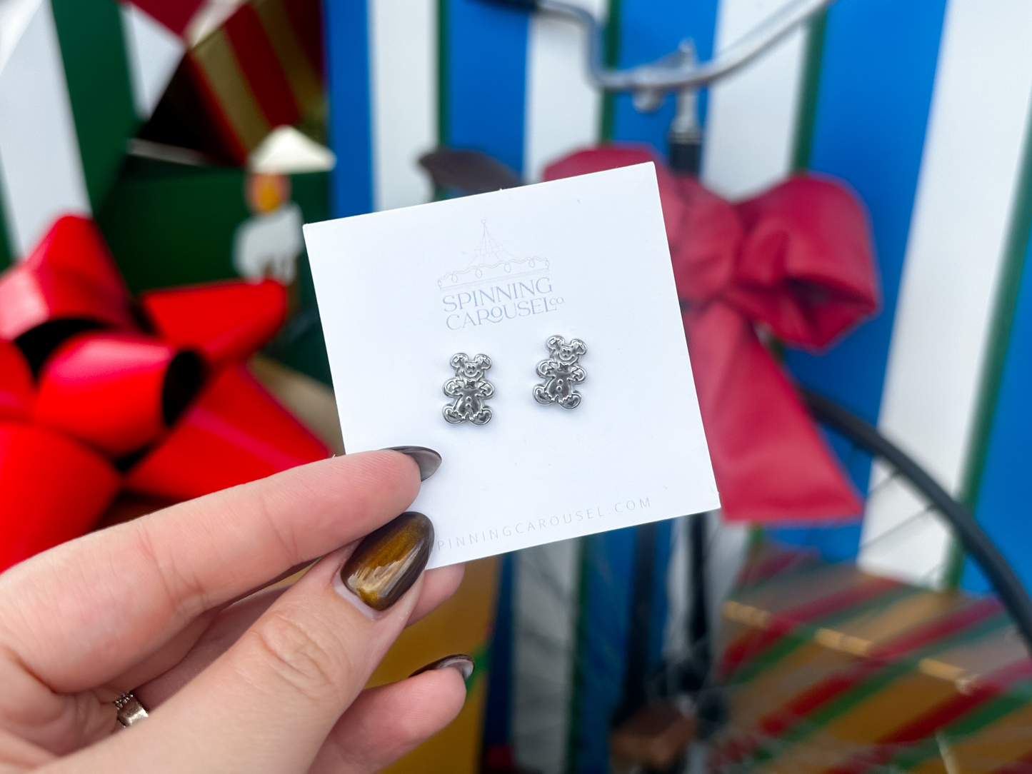 Very Merry Gingerbread Studs