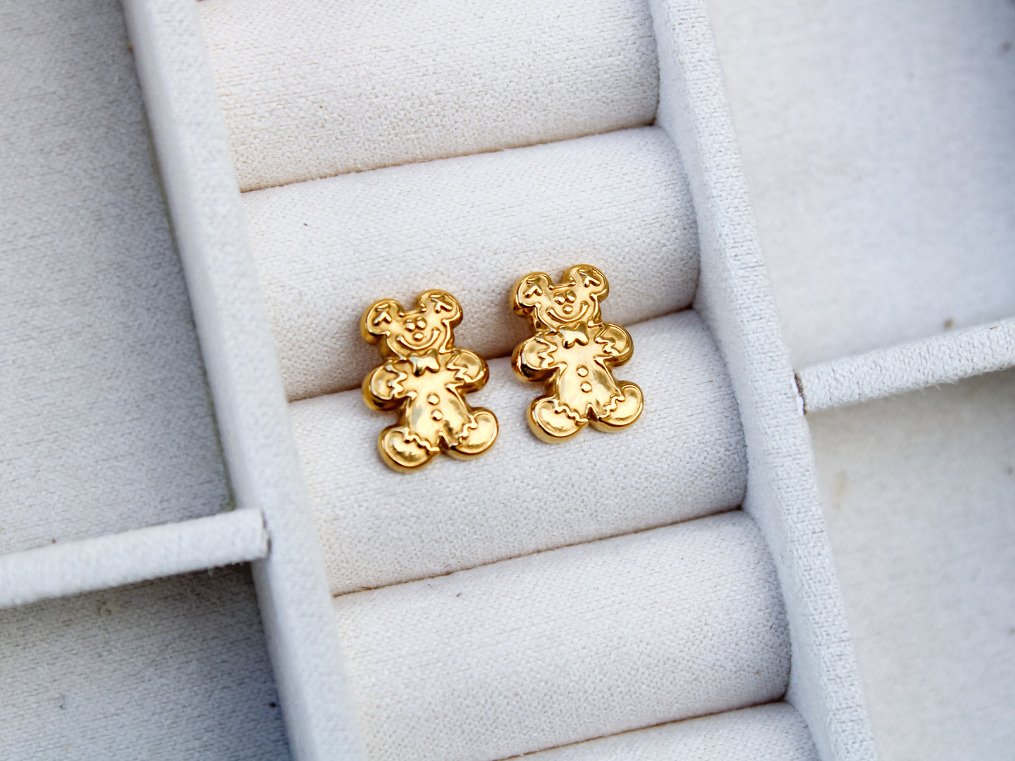 Very Merry Gingerbread Studs