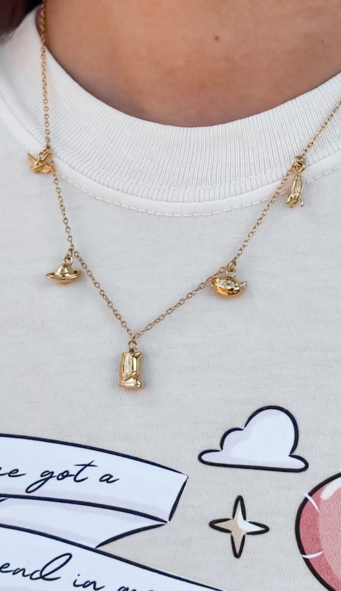 Andy's Toy Charm Necklace