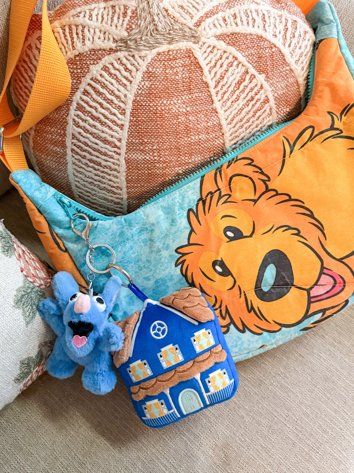 Small Mouse Plush Bag Charm - PREORDER