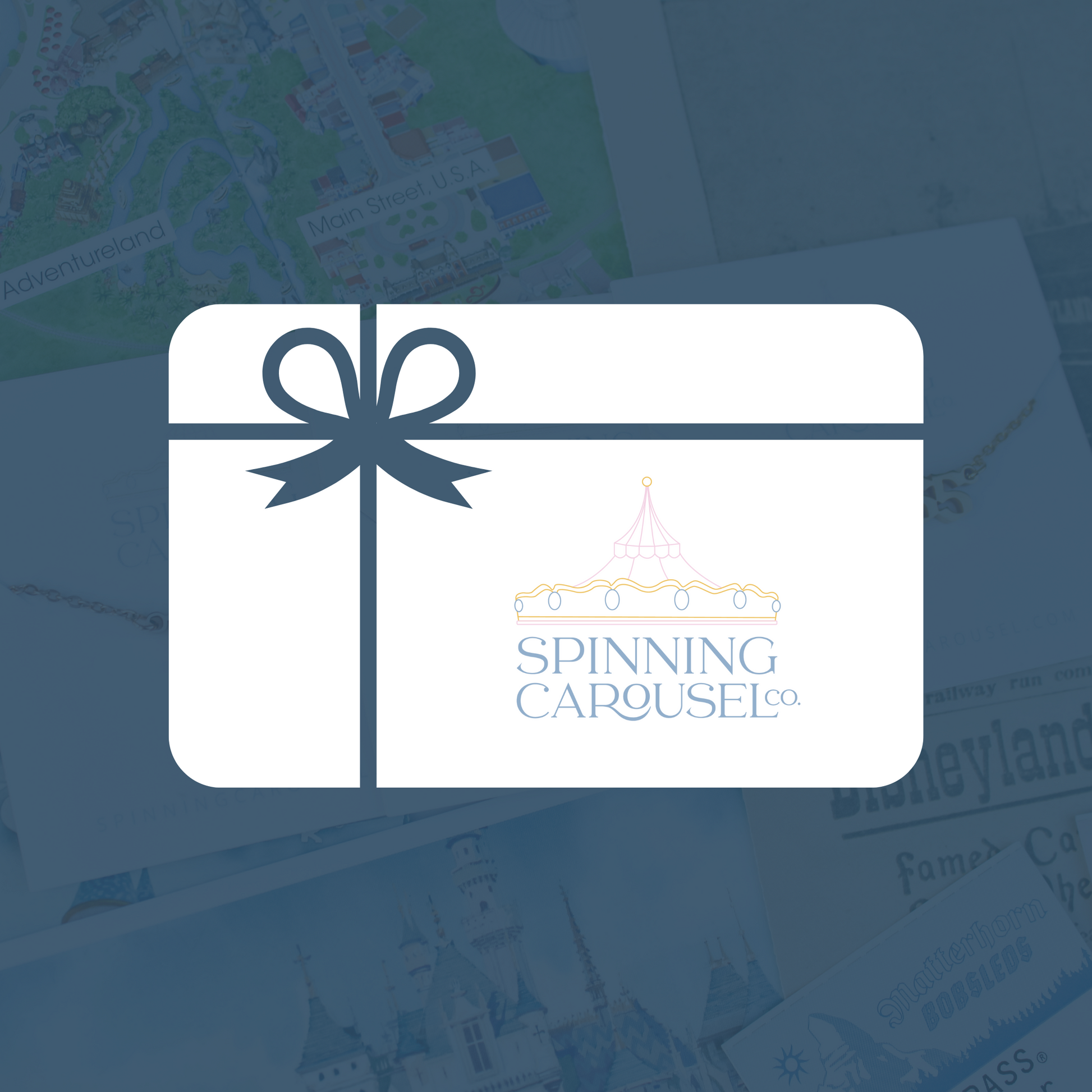 Magical spin gift card